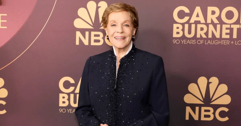 Julie Andrews makes rare appearance at Parkinson’s disease event